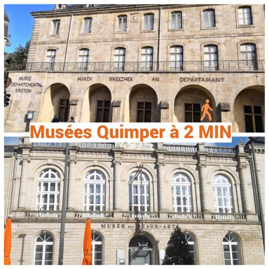 Cosy Appartement Hyper Centre-Ville Quimper Exterior photo